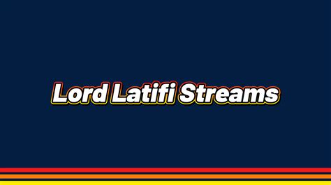 Enter Lord Latifi Streams, a clandestine portal infamous for clandestinely streaming F1 races in English every race weekend. . Lord latifi streams